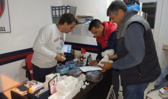 ENTREGA DE MATERIALES AL CLUB SAN LORENZO